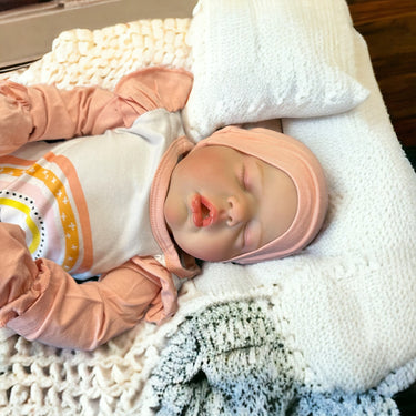 Handmade Weighted Newborn Lifelike Reborn Baby Doll 20 inch Baby Girl/Boy Soft Heavy Baby Dolls For Children Child Friendly First Play Dolls